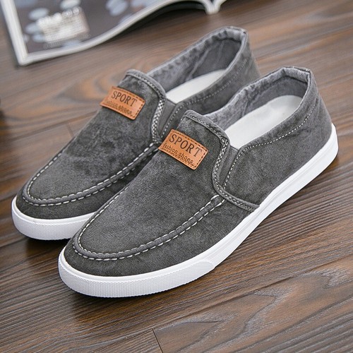New canvas shoes - new, boat